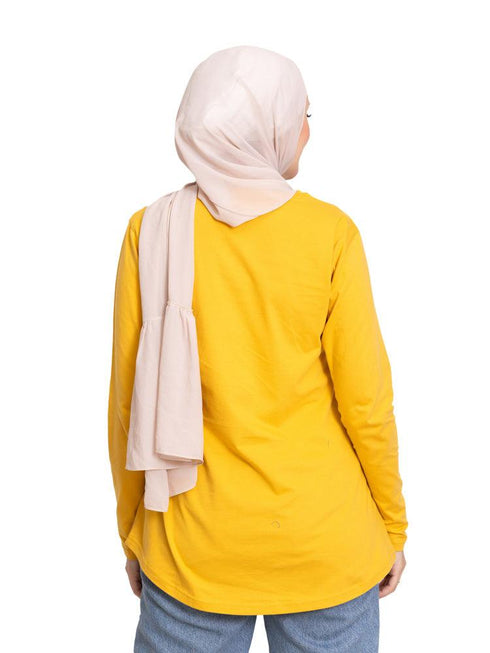 Sun Flower Printed Long - Sleeve Design 45 - Khotwh